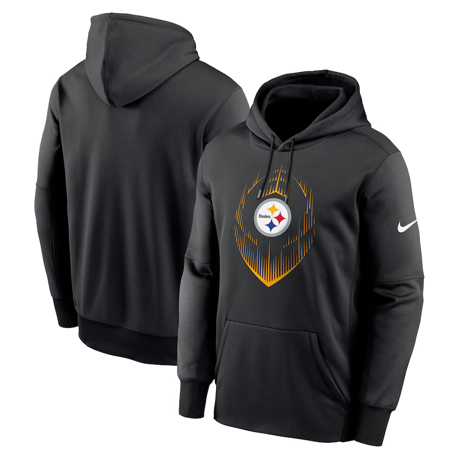 Men Pittsburgh Steelers black 2024 Nike NFL Hoodie->youth nba jersey->Youth Jersey